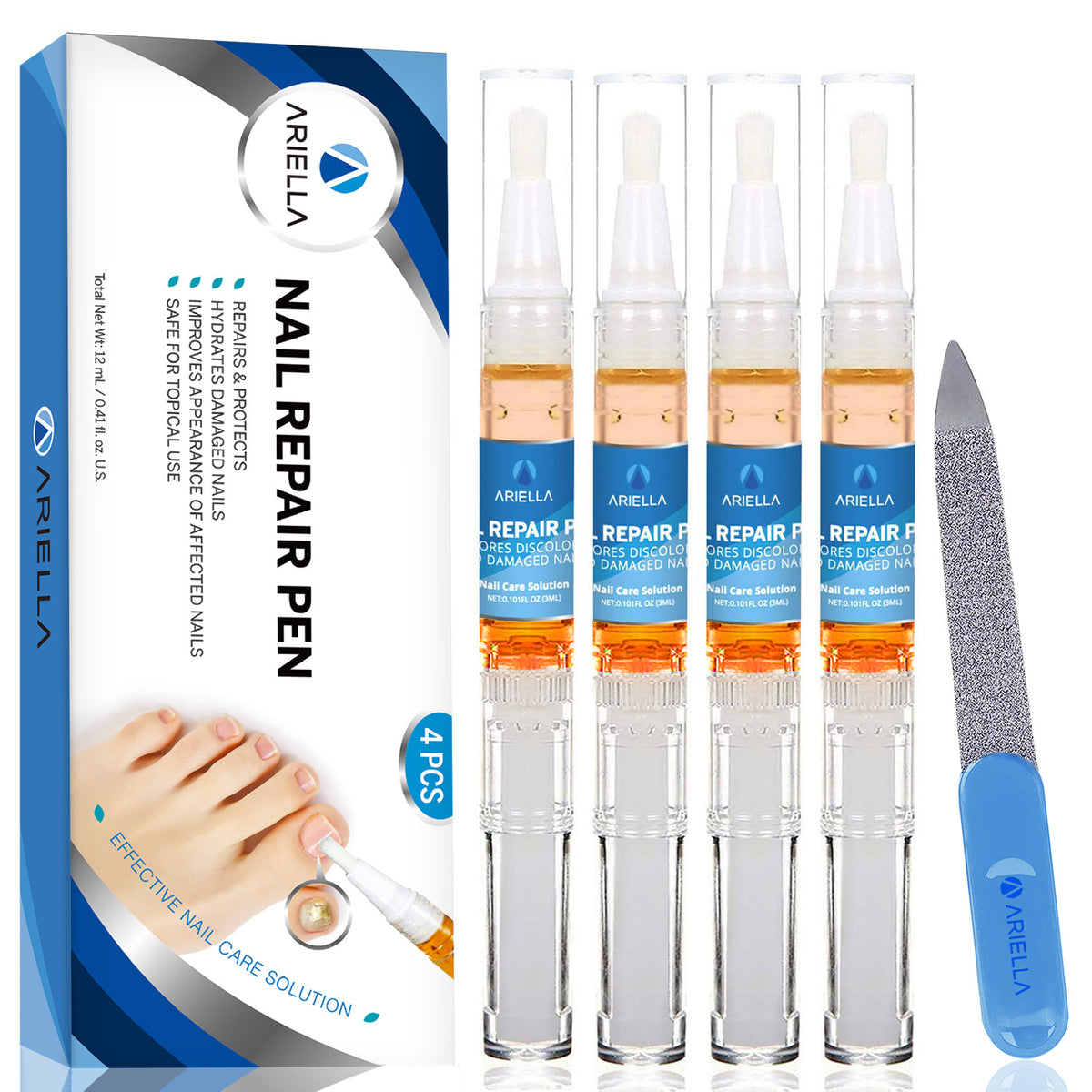 Ariella Nail Repair Pen, 4 pack