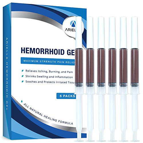 Ariella Hemorrhoid Suppositories Gel, 6 count, original version