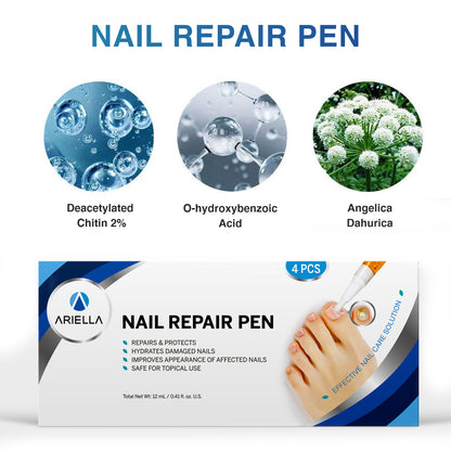 Ariella Nail Fungus Treatment for Toenail and Fingernail, Maximum Strength Antifungal Nail Treatment Hydrates, Renews Yellow, Cracked and Split Nails