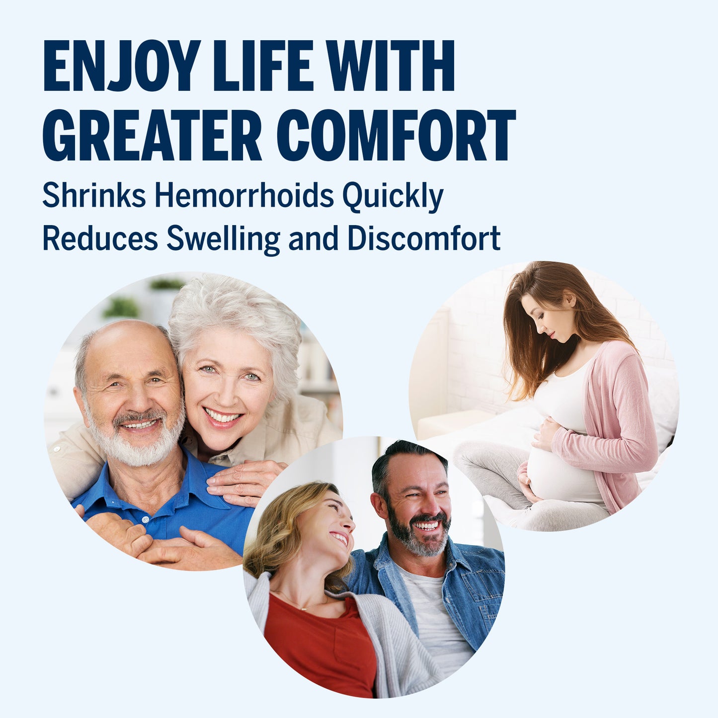 Hemorrhoid Suppository Gel: 12 Count with New Rounded Applicator