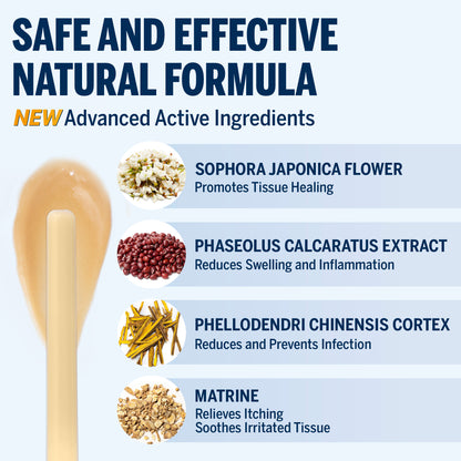 Hemorrhoid Suppository Gel: 12 Count with New Rounded Applicator